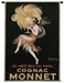 Cognac Monnet Vintage Poster Wall Tapestry - C-1515