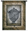 Antico Vaso I Wall Tapestry C-1559, &, 10-29Incheswide, 1559-Wh, 1559C, 1559Wh, 27W, 30-39Inchestall, 32H, Antico, Art, Brown, Carolina, USAwoven, Cotton, Gray, Greece, Grey, Group, Hanging, I, Pots, Pottery, Tapestries, Tapestry, Urn, Urns, Vaso, Vertical, Vintage, Wall, Woven, tapestries, tapestrys, hangings, and, the
