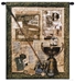 Old Golf Collage I Wall Tapestry - C-1760