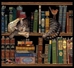Max In The Stacks Wall Tapestry - C-2876
