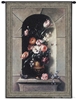 Flowers of Antiquity II Wall Tapestry C-2929, 2929-Wh, 2929C, 2929Wh, 30-39Incheswide, 38W, 50-59Inchestall, 53H, Abstract, Antiquity, Art, Botanical, Carolina, USAwoven, Contemporary, Cotton, Floral, Flower, Flowers, Gray, Grey, Group, Hanging, Ii, Of, Pedals, Tapastry, Tapestries, Tapestry, Tapistry, Vertical, Wall, Woven, tapestries, tapestrys, hangings, and, the