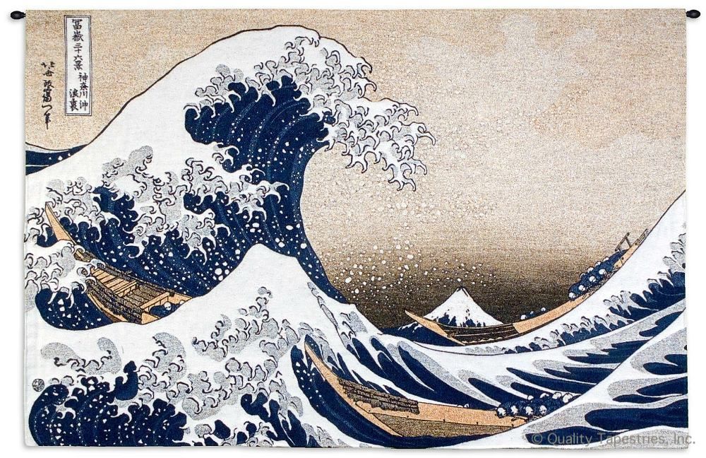 Great Wave Off Kanagawa Wall Tapestry C-4596M, 30-39Inchestall, 35H, 4552-Wh, 4552C, 4552Wh, 4596-Wh, 4596C, 4596Cm, 4596Wh, 50-59Inchestall, 50-59Incheswide, 53H, 53W, 80-99Incheswide, 80W, Abstract, Art, Ashley, Asia, Asian, S, Big, Blue, Boat, Brown, Carolina, USAwoven, Chinese, Coastal, Cotton, Extra, Famous, Great, Hanging, Horizontal, Huge, Japanese, Kanagawa, Large, Of, Off, Orient, Oriental, Really, Seller, Tapestries, Tapestry, The, Top50, Wall, Wave, Wide, Woven, Woven, Bestseller, tapestries, tapestrys, hangings, and, the