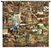 Nature Collage Wall Tapestry - C-4791