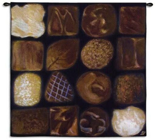 Box of Chocolates Wall Tapestry C-5742, 50-59Inchestall, 50-59Incheswide, 53H, 53W, 5742-Wh, 5742C, 5742Wh, Abstract, Art, Baby, Black, Box, Brown, Carolina, USAwoven, Child, ChildS, ChildrenS, Childrens, Childs, Chocolates, Contemporary, Cotton, Dark, Fun, Hanging, Infant, Kid, KidS, Kids, Modern, Newborn, Of, Other, Square, Tapastry, Tapestries, Tapestry, Tapistry, Toddler, Wall, Woven, tapestries, tapestrys, hangings, and, the