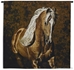 Galloping Golden Boy Horse Wall Tapestry - C-6076