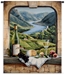 Archway Wine Wall Tapestry - C-6333