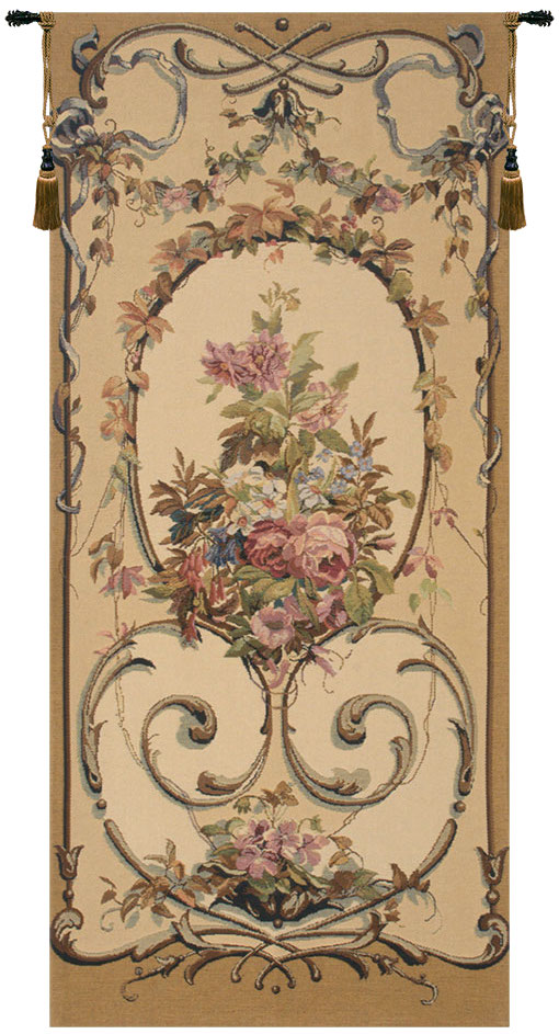 Jessica Belgian Wall Tapestry W-1679, 10-29Incheswide, 19W, 30-39Incheswide, 30W, 40-49Inchestall, 41H, 60-69Inchestall, 65H, Belgian, Cream, Jessica, Light, Tapestry, Vertical, Wall, White, Bestseller, Belgianwoven, Europeanwoven, tapestries, tapestrys, hangings, and, the