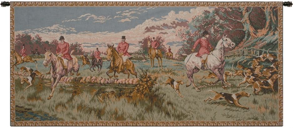 English Hunting Scene Italian Wall Tapestry W-278, 10-29Inchestall, 28H, 60-69Incheswide, 62W, Art, Brown, Cotton, English, Europe, European, French, Grande, Hanging, Horizontal, Hunting, Italian, Medieval, Of, Old, Olde, Panel, Red, Scene, Tapastry, Tapestries, Tapestry, Tapistry, Wall, Wide, World, Woven, Italianwoven, Europeanwoven, tapestries, tapestrys, hangings, and, the, Renaissance, rennaisance, rennaissance, renaisance, renassance, renaissanse