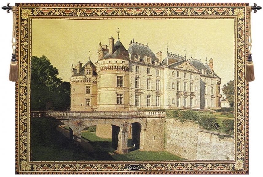 Le Lude French Castle II Belgian Wall Tapestry W-2954, 30-39Inchestall, 38H, 50-59Inchestall, 50-59Incheswide, 57H, 57W, 70-79Incheswide, 78W, Art, Beige, Belgian, Castle, Chateau, Cotton, Europe, European, France, French, Grande, Hanging, Horizontal, Ii, Le, Lude, Medieval, Of, Old, Olde, Palace, Tapastry, Tapestries, Tapestry, Tapistry, Wall, White, World, Woven, Belgianwoven, Europeanwoven, tapestries, tapestrys, hangings, and, the