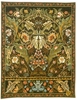 Acanthus French Wall Tapestry W-3672, 10-29Incheswide, 27W, 30-39Inchestall, 34H, Corinthe, Dark, French, Green, Plants, Tapestry, Vertical, Wall, Frenchwoven, Europeanwoven, tapestries, tapestrys, hangings, and, the, pansu