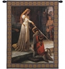 Accolade With Border Belgian Wall Tapestry W-3916, 30-39Incheswide, 39W, 50-59Inchestall, 54H, Accolade, Belgian, Border, Dark, Gray, Red, Tapestry, Vertical, Wall, With, Belgianwoven, Europeanwoven, tapestries, tapestrys, hangings, and, the, Renaissance, rennaisance, rennaissance, renaisance, renassance, renaissanse