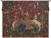 Lady and the Unicorn Taste Belgian Wall Tapestry - W-6910-43