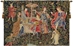 Medieval Concert Belgian Wall Tapestry - W-6922-58