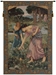 Gathering Rose Buds Italian Wall Tapestry - W-8400