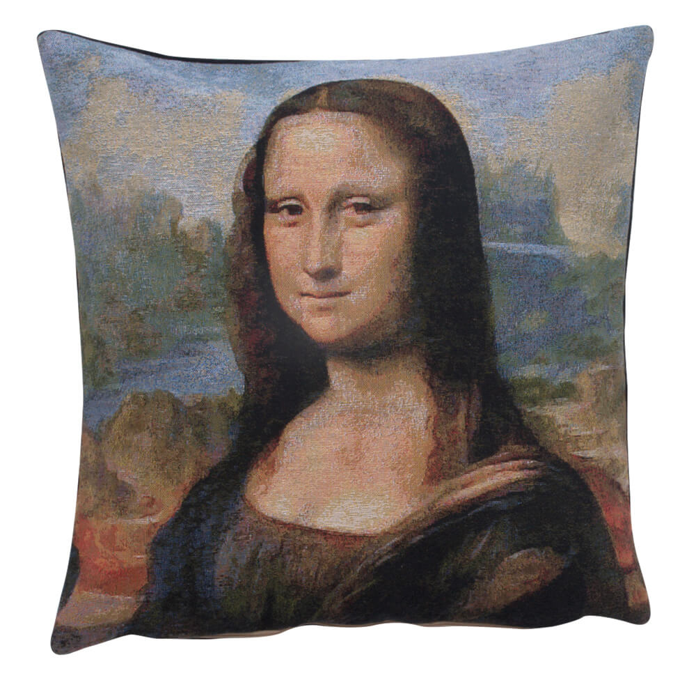 Mona Lisa II European Pillow Cover 