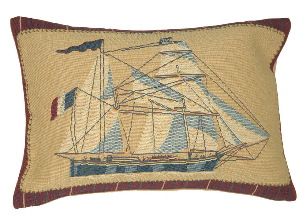 Nautical I European Pillow Cover 