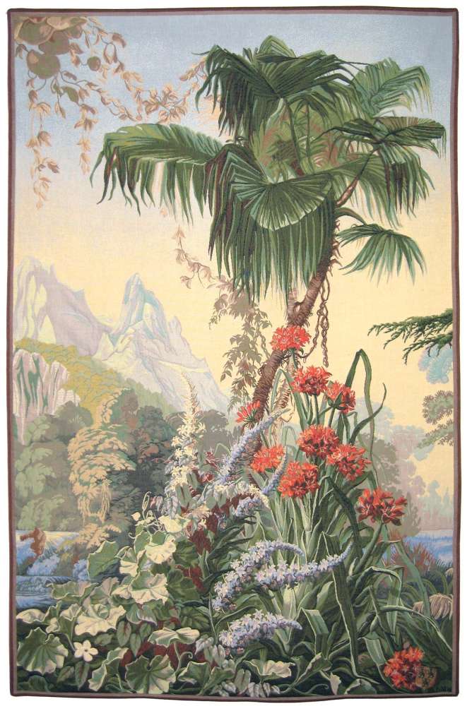 Garden of Eden Amaryllis French Wall Tapestry W-3570, 100-200Incheswide, 118W, 30-39Inchestall, 35H, 50-59Inchestall, 50-59Incheswide, 50H, 58W, 70-79Inchestall, 70H, 80-99Inchestall, 80-99Incheswide, 90W, 94H, Agapanthes, Amaryllis, Ashley, Big, Biggest, Blue, Delices, Des, Eden, Enormous, Floral, Flowers, Forest, French, Garden, Green, Group, Horizontal, Huge, Jardin, Large, Largest, Of, Palm, Really, Tapestry, Trees, Tropical, Wall, Waterfall, Frenchwoven, Europeanwoven, tapestries, tapestrys, hangings, and, the
