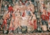 Hand Woven Wine Making Scene Wall Tapestry - G-1082