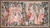 Hand Woven Wine Making Scene Wall Tapestry - G-1082