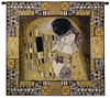 Gustav Klimt The Kiss Enclosed Wall Tapestry Abstract, Art, Brown, Carolina, USAwoven, Cotton, Elements, European, Famous, Gustav, Hanging, Kiss, Klimt, Large, People, Red, Tapastry, Tapestries, Tapestry, Tapistry, The, To, Vertical, Wall, Woven, tapestries, tapestrys, hangings, and, the, captured, encased