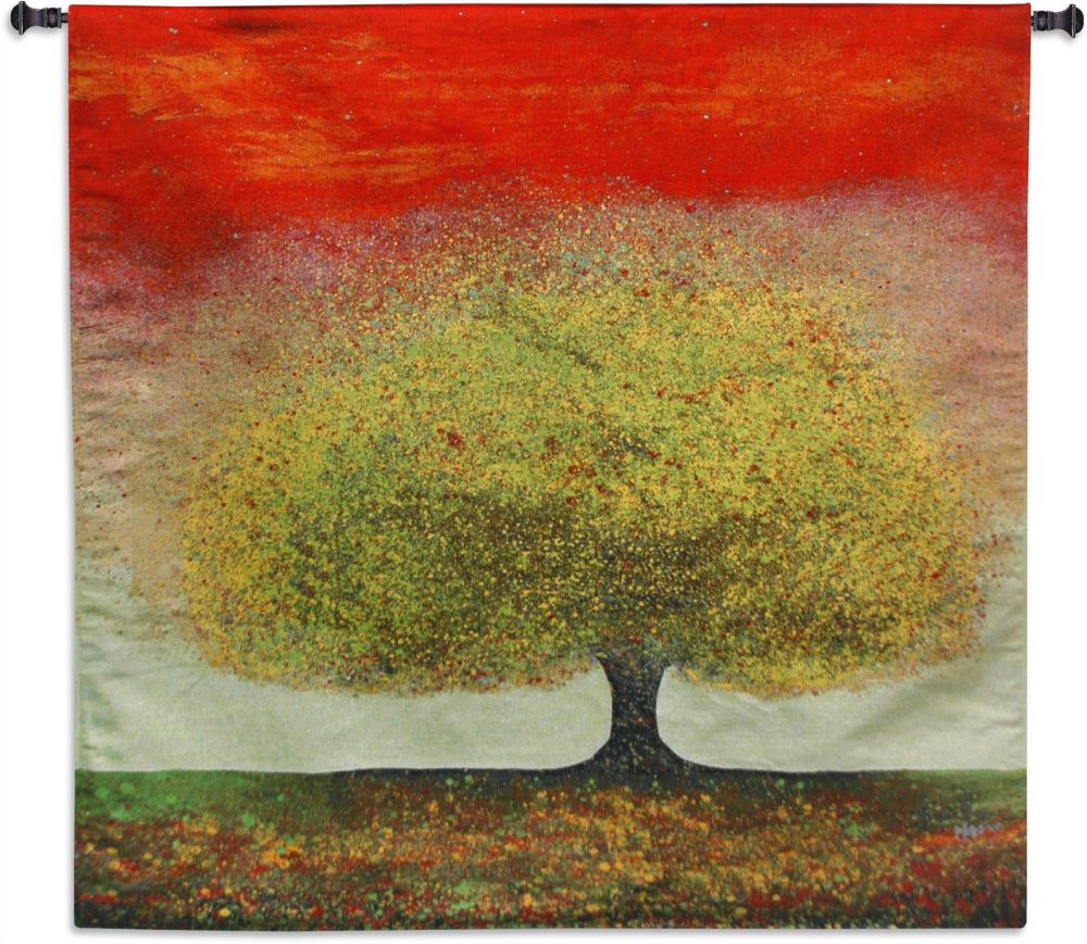 Enchanting Tree Red Sky Wall Tapestry Abstract, Art, Bold, Carolina, USAwoven, Contemporary, Cotton, Country, Field, Hanging, Landscape, Large, Modern, Paint, Painting, Red, Square, Tapastry, Tapestries, Tapestry, Tapistry, Tree, Treeline, Trees, Wall, White, Woven, Bestseller, tapestries, tapestrys, hangings, and, the, dreaming, red, jewel, river