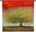 Enchanting Tree Red Sky Wall Tapestry - C-7085