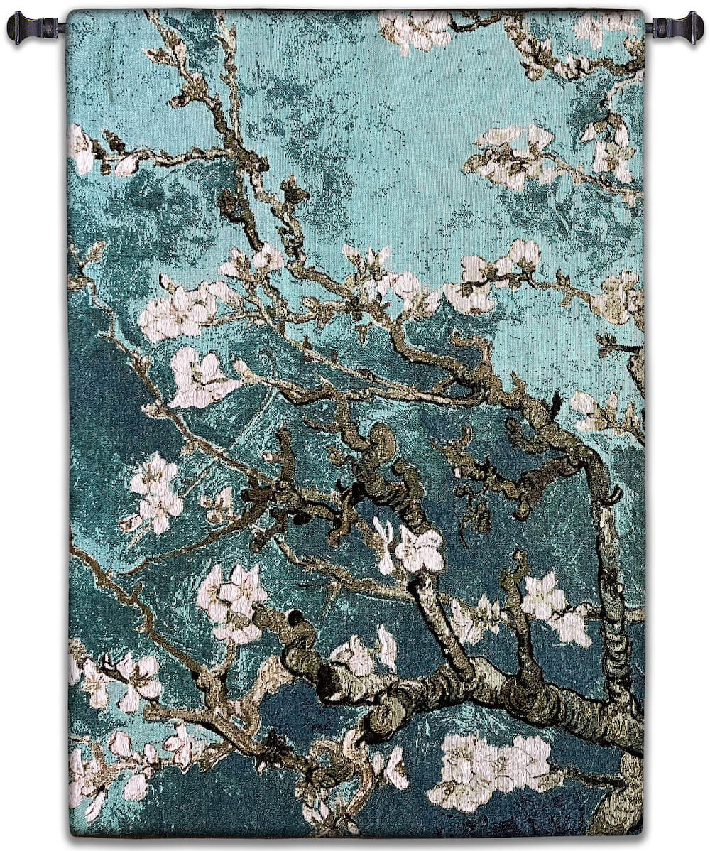 Almond Blossom Teal Vertical Wall Tapestry Abstract, Almond, Art, S, Blossom, Teal, Turquoise, Botanical, Carolina, USAwoven, Cotton, Floral, Flower, Flowers, Gogh, Hanging, Oriental, Pedals, Purple, Seller, Square, Tapestries, Tapestry, Top50, Tree, Van, Wall, White, Woven, Woven, Bestseller, tapestries, tapestrys, hangings, and, the, exclusive, vertical