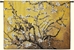 Almond Blossom Yellow Horizontal Wall Tapestry - M-1001-YH50