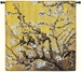 Almond Blossom Yellow Square Wall Tapestry - M-1001-YS35