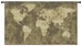 World Map Wall Tapestry - M-1004-50