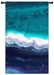 Color Waves Vertical Wall Tapestry - M-1006-V30