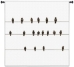 Birds on a Wire Square Wall Tapestry - M-1009-S35