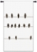 Birds on a Wire Vertical Wall Tapestry - M-1009-V30