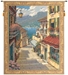 Village in Lombardy Belgian Wall Tapestry - W-2354-38