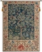Tree of Life Blue William Morris Belgian Wall Tapestry - W-6842-18