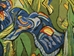 Les Iris Belgian Wall Tapestry - W-6898-33