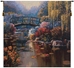 Giverny Pond Square Belgian Wall Tapestry - W-9218-38