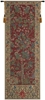 Tree of Life Red William Morris Vertical Belgian Wall Tapestry Narrow, Hanging, Portiere, Tapestries, Woven, tapestries, tapestrys, hangings, and, the, william, morris, belgium, tree, of, life, trees, wall, tapestry, blue, green, cream, border, leaf, leafs, leaves, vines, belgian