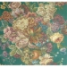 Floral Composition in Green Italian Wall Tapestry - W-156-11
