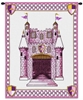 Our Princess Wall Tapestry C-0830, 0830-Wh, 0830C, 0830Wh, 10-29Incheswide, 26W, 30-39Inchestall, 33H, Carolina, USAwoven, Children, Dowel, Our, Pink, Princess, Tapestry, Vertical, Wall, Wood, tapestries, tapestrys, hangings, and, the