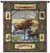 Moose Lodge Rustic Wall Tapestry - C-1045