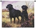 Black Labs Wall Tapestry - C-1137