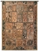 Golden Motif Wall Tapestry - C-1298