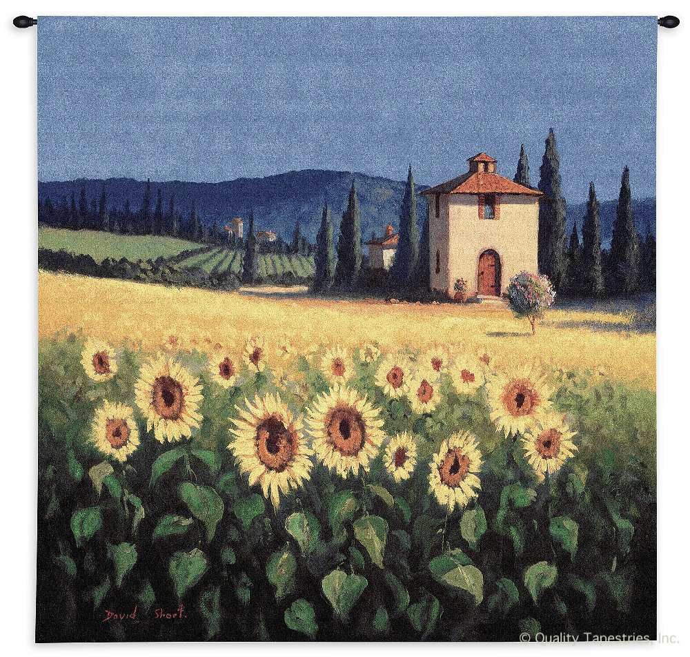 Golden Warmth Wall Tapestry C-1300, 1300-Wh, 1300C, 1300Wh, 50-59Inchestall, 50-59Incheswide, 53W, 54H, Carolina, USAwoven, Golden, Landscape, Square, Tapestry, Wall, Warmth, Yellow, tapestries, tapestrys, hangings, and, the