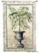 Palm Tree in Urn II Wall Tapestry - C-1415