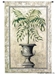 Palm Tree in Urn II Wall Tapestry - C-1415