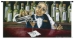 Whimsical Bartender Wall Tapestry - C-1434