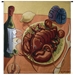 Lobster and Wine Wall Tapestry - C-1435