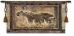 Lioness Protecting Cubs Wall Tapestry - C-1505