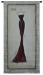 Divine Dress Silhouette Wall Tapestry - C-1528